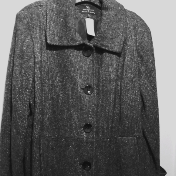 Collection by Gallery Tweed Coat NWT Size 2X - Picture 8 of 10